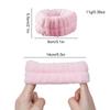 3pcs Set Face Wash Headband Velvet Set Of Hair Bands Microfiber Headbands Make Up And Sports And Face Wash For Hair Accessories