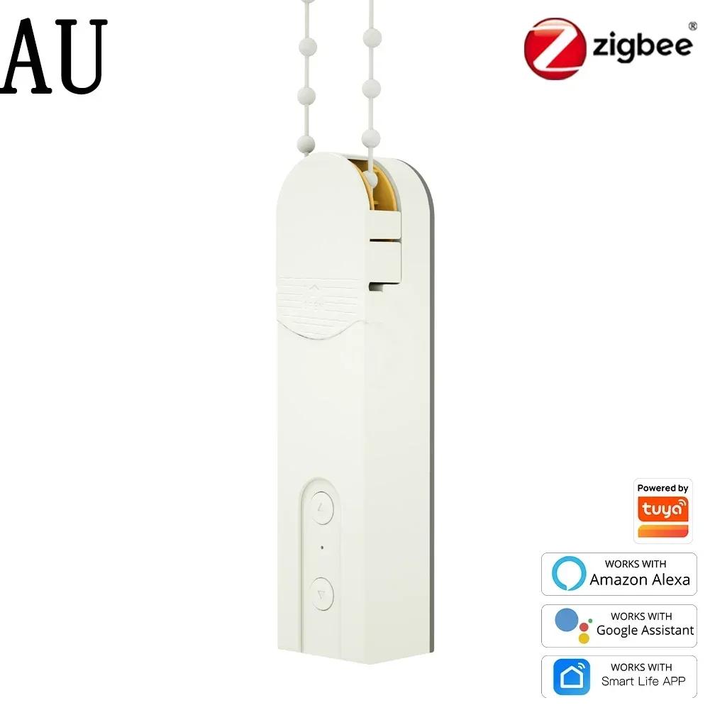 MOES ZigBee3.0 Fai da te Catena Motorizzata Bluetooth Tapparelle Veneziane Tende Motore di Azionamento Controllo Vocale APP Tuya Smart Alexa Google
