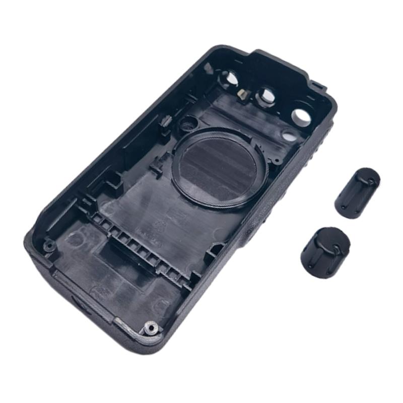 Replacement Repair Housing Cover Shell Sheaths Front Case with Knob for DEP250 CP100D WalkieTalkie