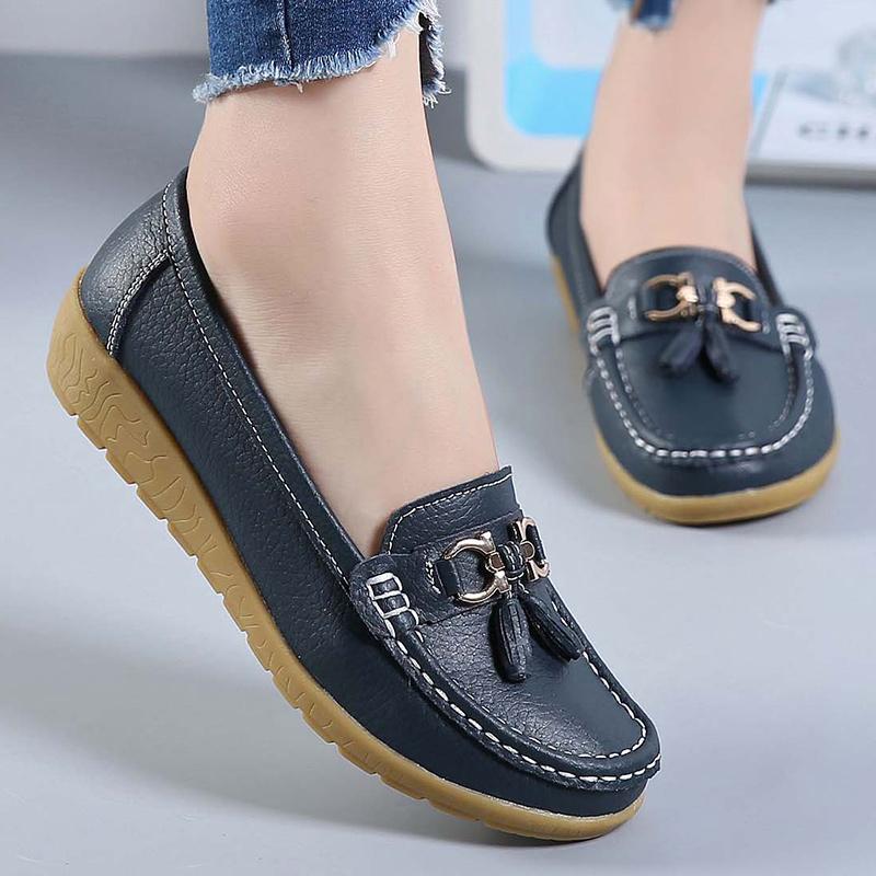 fashion Women Shoes Slip On Loafers For Ballet Flats Women Moccasins Casual Sneakers Zapatos Mujer Flat Shoes For Women Casual Shoes
