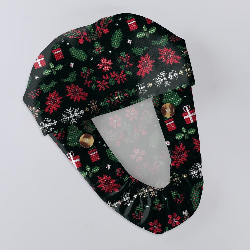 Pracovní čepice s módním potiskem, ležérní dámská čepice do culíku, čepice Wash, čepice Baotou