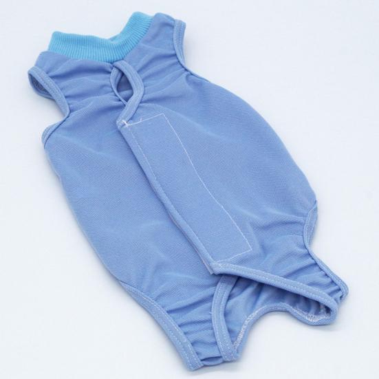 Cat Recovery Suit Breathable Kitten Onesie Bodysuit for Cats After Surgery Spay Abdominal Wounds Skin Diseases