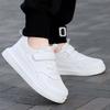 Boys & Girls Lightweight Athletic Sneakers – Comfortable Casual Shoes for School, Running & Everyday Wear – White, Size 35
