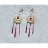 Touken Ranbu Izuminokami Kanesada-style earrings, costume accessory