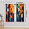 2pcs, Curtains&Window Treatment 2D print Abstract Leaf Versatile Durable Polyester (without rod) Decorations Clearance Ldeal for
