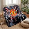 Manchester United Theme Blanket Soft Flannel Blanket Plush Throw Blanket Cozy Sofa Bed Blanket for Home Decor