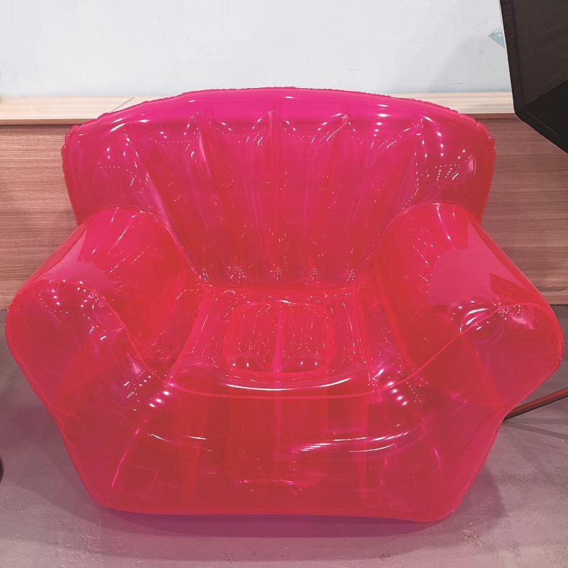 Inflatable Transparent Single Folding Sofa Chair