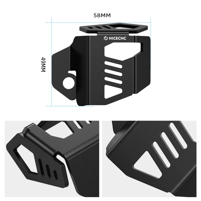 For Harley Sportster S RH1250S 2021-2024 Rear Brake Reservoir Guard Fluid Tank Cover RH 1250 S RH1250 S RH 1250S 2021 2022 2023