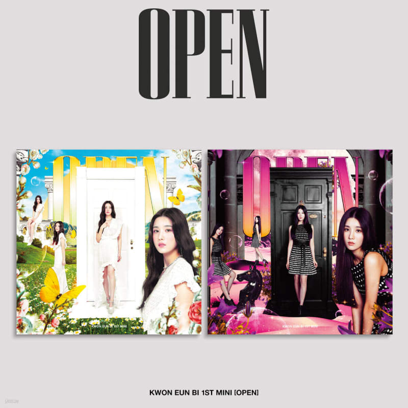 Kwon Eun-bi - 1st Mini Album: OPEN [IN/OUT ver. Randomly Sent]
