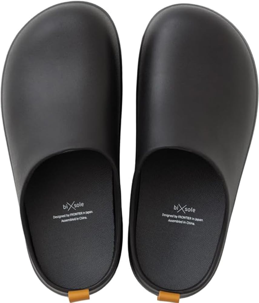 Frontier Bixsole That Blend Into the Size FR0203 "urban Slippers" City, Black, 25cm,