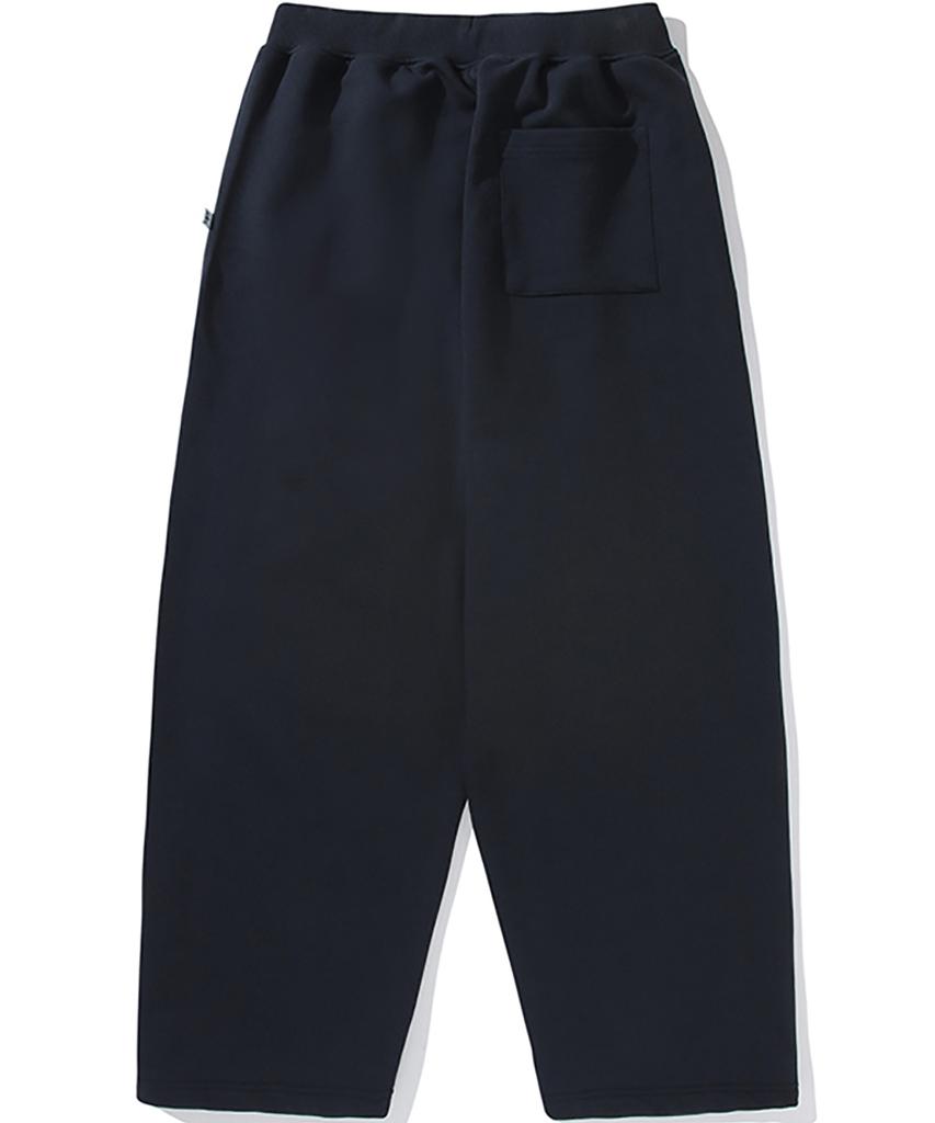 COLUMBIA UNIVERSITY Cu Classic Logo Wide-Fit Terry Pintuck Sweatpants Crown Navy