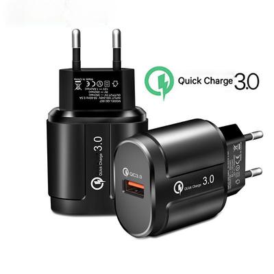 Szybka ładowarka USB 3.0 3A Ładowarka ścienna do telefonu komórkowego UE, USA dla iPhone X MAX 7 8 11 Pro QC3.0 Szybkie ładowanie dla Samsung S20 Xiaomi