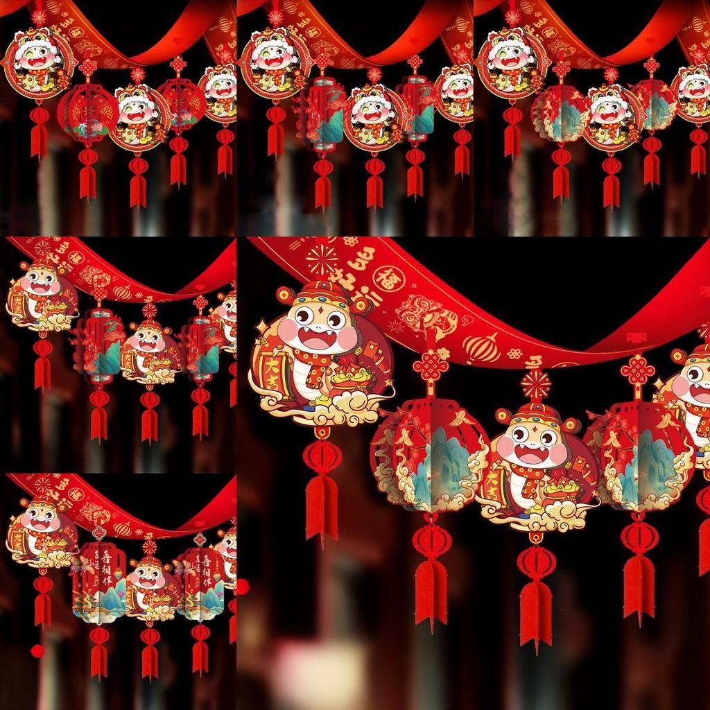 Of Year Snake Mascot Hanging Ornament Chinese New Year Decorations Pendants