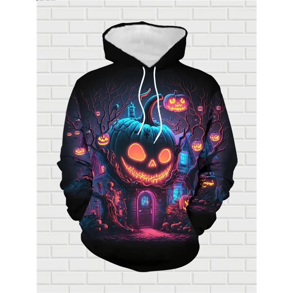 Skull Graphics 3D Printed Men's Hoodie Tops Spring Autumn Fashion Unisex Sweatshirt Hip Hop Streetwear Casual Men's Clothing