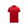 Moncler Polo da Uomo Colletto Rosso Moderato Altro I10918A7051084556455