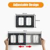 Expandable Pot And Pan Organizers Rack Stainless Steel Kitchen Cabinet Pantry Bakeware Holder Drying Cookware Shelf Kitchen Tool