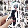 NieR:Automata Colorful Stickers, 60 Pieces (not Repeated), Waterproof and Sunscreen.