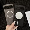 Tkanina Pokrowiec do Google Pixel 10 9 8 7 6 Pro XL 8A 7A 6A Magnetyczny Cienki Odporny na Wstrząsy Pokrowiec dla Pixel10 9Pro