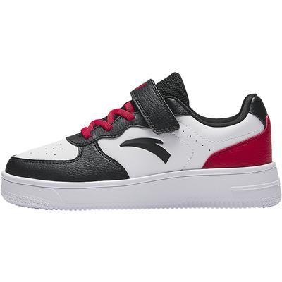 Modisch Komfortabel Strapazierfähig Leicht Stoßdämpfend Rutschfest Niedrig geschnitten Kinder Skateschuhe Kinder Sneaker Weiß Schwarz Rot A12448088-3