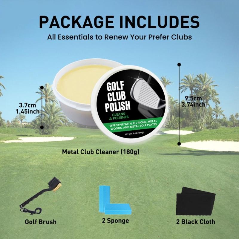 Golf Club Polishing Kits Safe Odorless Scratch Remover Multipurpose Golf Grooves Cleaner For Polishing Golf Accessories
