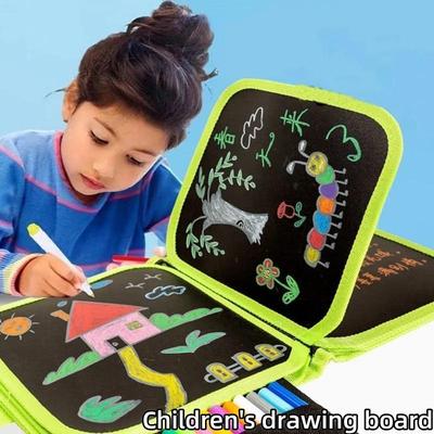 Kids Drawing Board Erasable Doodle Board Reusable Writing Painting Book Coloring Water Pen Cartoon Multifunctional Art Board Educational Toy