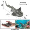 Ocean Wildlife Simulation Toy Set: Sea Turtle, Shark, Whale, Sea Lion, Tiger Shark, Manta Ray, Seal, Grouper.