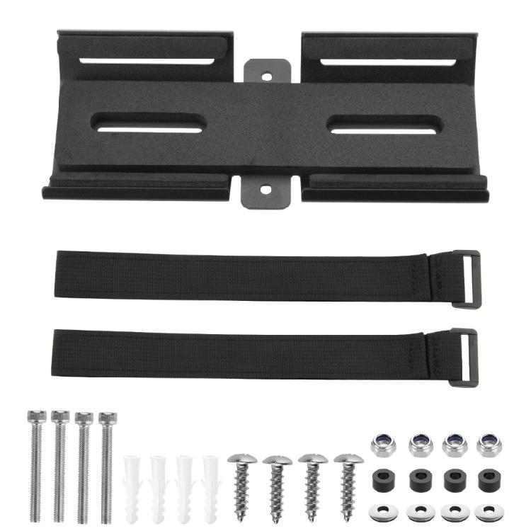 Sturdy Bike Speaker Holder Mount Bracket Galvanized Steel Fixing Base with EVA Cushioning for Enhancing Durability