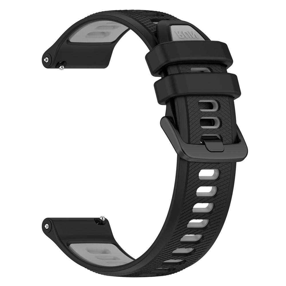 

22 мм Резиновый ремешок для Xiaomi watch 5/2 Pro/color 2/S1/2/3/ S4 Sport Mi Watch Ремешки для HUAWEI/Garmin WATCH Замена Мягкий браслет 1Pcs 22mm черный серый