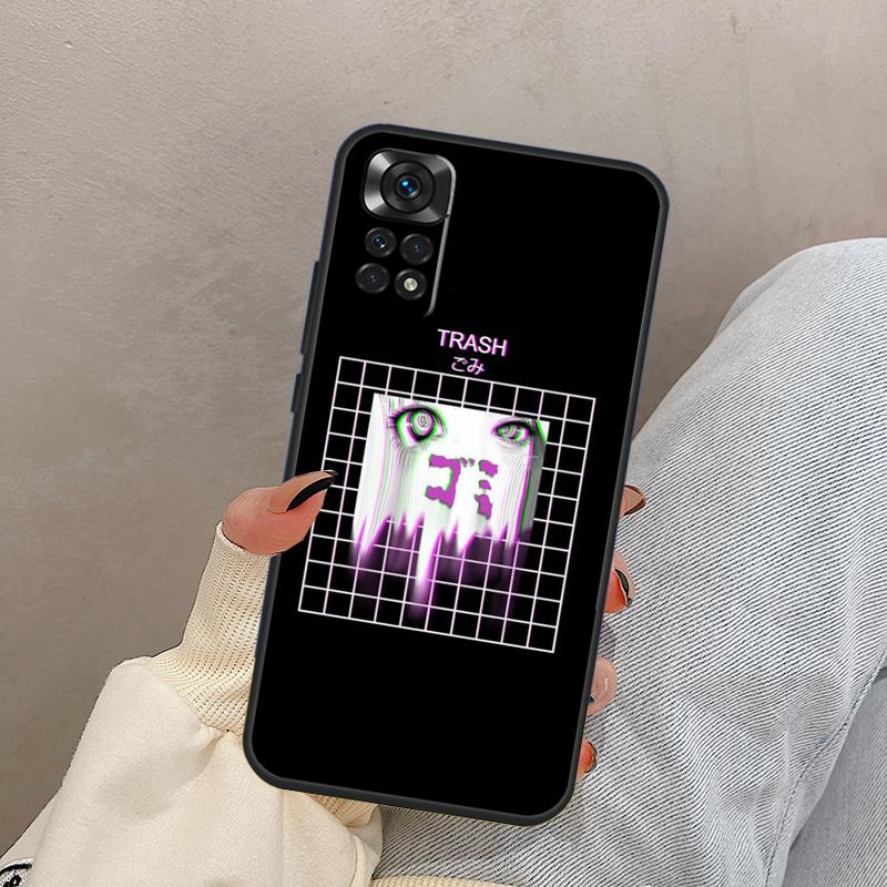 Sad Japanese Anime Aesthetic For Xiaomi Redmi Note 13 10 12 11 14 15 Pro Plus Case Cover For Redmi 15 13C 12C 14C 10C 15C