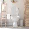 Adhesive Toilet Paper Roll Holder 304 Stainless Steel Wall Mounted Tissue Towel Bath Ball Holder Rack for Kitchen Bathroom