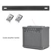Black Guitar Amplifier Handle PU Leather Strap Durable for Ampeg Speaker Vintage Style