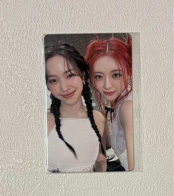 [USED] ITZY JYP Pop-up Store Bonus Trading Card Ryujin Yuna Unit