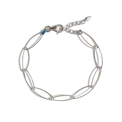 Ozel Silver925 ITALY CHAIN Bracelet PS004B