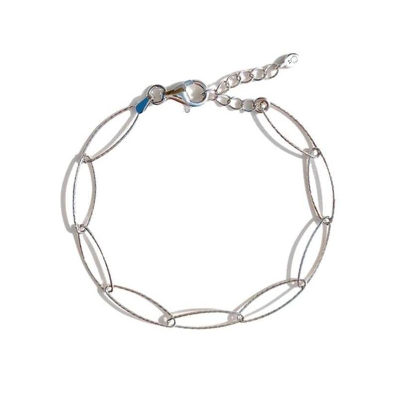 ozel Silver925 ITALY CHAIN Bracelet PS004B