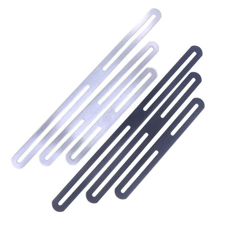 1 Stück Edelstahl Winkelverbinder Schwarz/Silber Verdickt 180 Grad Flacher Befestigungswinkel Verbinder Möbelhalter