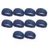 10-1pcs Elastic Headband Quick Dry Sweat Absorption Headdress Anti-slip Running Head Band Breathable for Yoga Running Biking