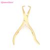 GlamorDove Micro Beads Plier For Hair Extension Removal Micro Ring Link/Bead Opener Tool Silver Color Micro Ring Bead Plier