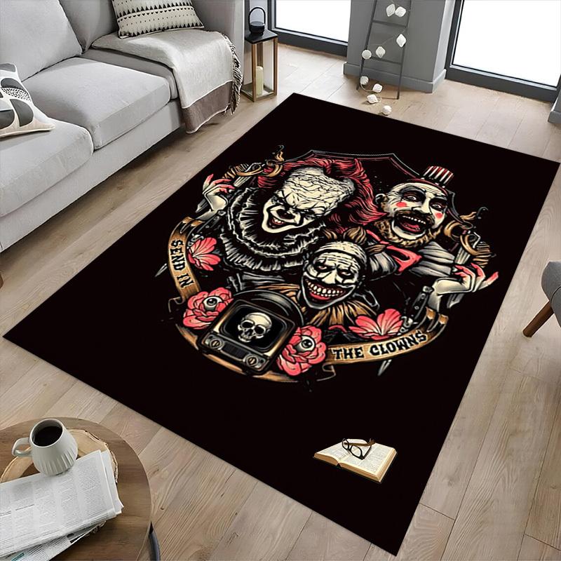 1pc clowns send Carpet, Office Rug Outdoor Mat Home Decor Area Carpet Festival