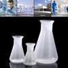TEHAUX Erlenmeyer Flasks, Plastic Conical Flasks for Lab Use, for Kids and Students, Education and Learning, 50ml, 100ml, and 500ml, Set of 3