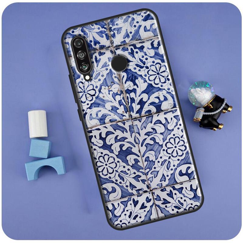 

Portuguese Tiles For Huawei Nova 10 9 SE 3i 7i 8i 11i 12i Y60 Y61 Y70 Y72 Y73 Y90 Y91 P20 P30 P40 Lite Case Huawei Nova 11