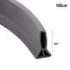 Waterproof Rubber Shower Barrier Strip Keeps Water Contained 50 300cm Length