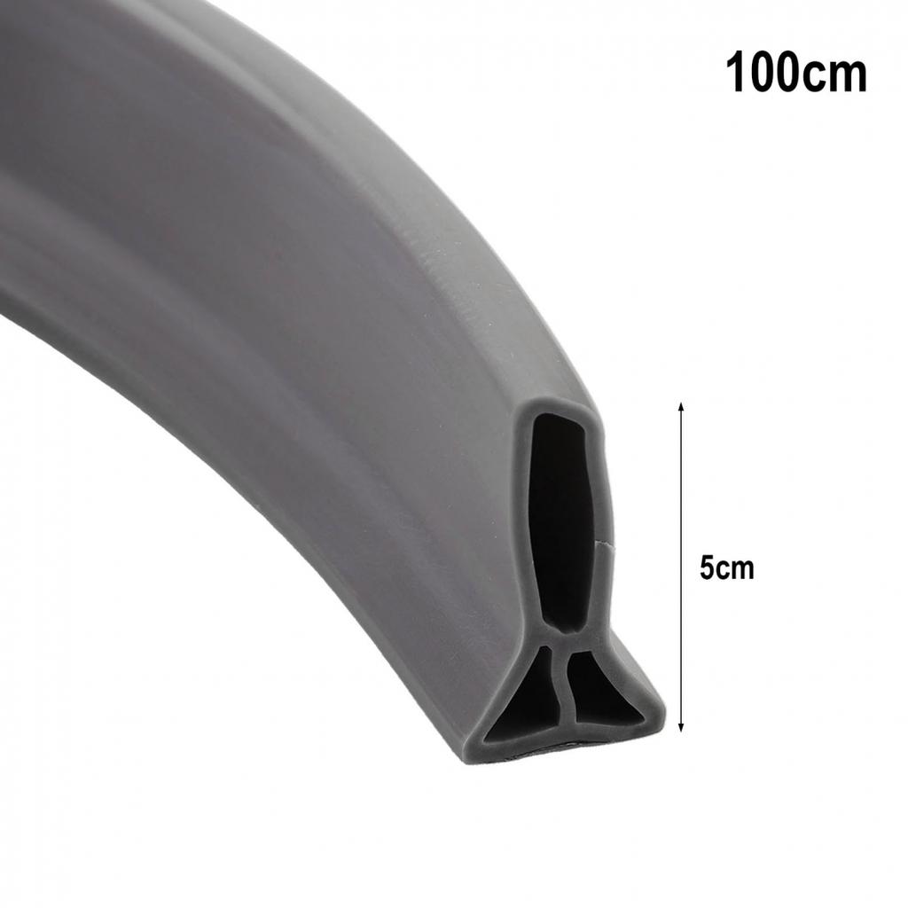 Waterproof Rubber Shower Barrier Strip Keeps Water Contained 50 300cm Length