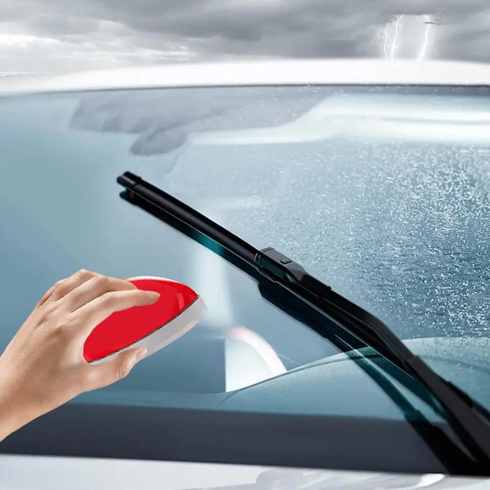 30ML Car Glass Oil Film Removal Agent Car Glass Shiny Mouse Windshield Cleaning Oil Film Removal Strong Stain Removal Glass
