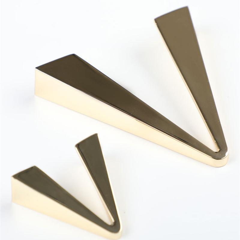 Triangle V - Style Cabinet/Drawer Pulls | Gold Modern Nordic Minimalist Handles