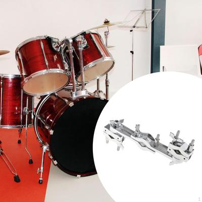 Grampo de rack de bateria conectando clipe de expansão de bateria para instrumento musical de jazz