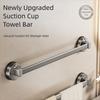 Nail Free Installation Bathroom Towel Rack Wall Mounted Bath Towel Storage Rack  Kitchen Storage