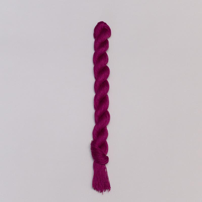 Handmade Cross Stitch Cotton Embroidery Insole Thread - Thick, Single Strand for Mending & Sewing