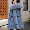 Faux Fur Collar Zip Up Jacket Coat, Elegant Long Sleeve Drawstring Waist Warm Outerwear for Fall & Winter, Women'S Clothing