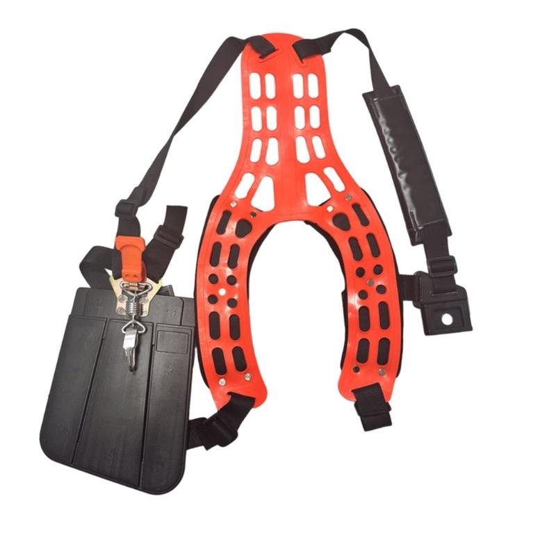 

Trimmer Shoulder Strap Comfort Padded Belt Double Shoulder Strap Adjustable String Trimmer Strap for Brush Cutter 1