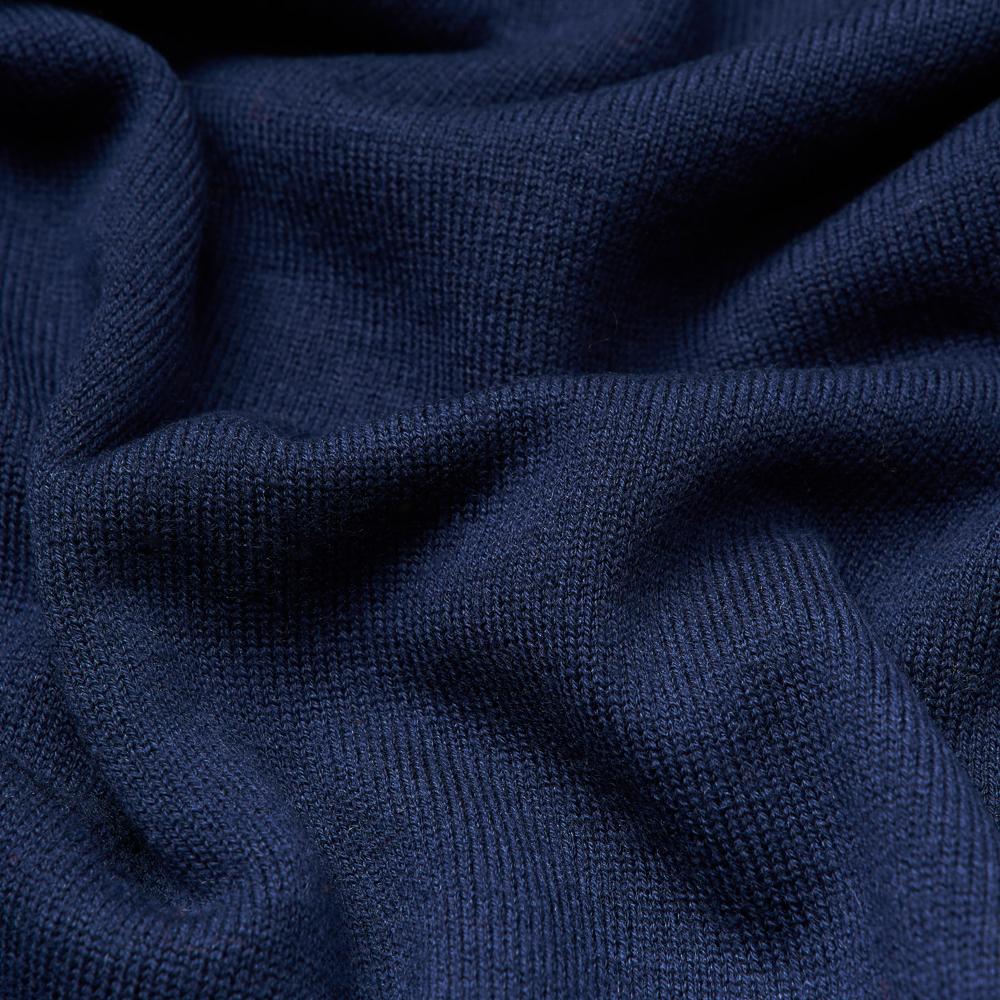 VERNO 24Ss Cashtouch Saddle Sleeve Polo Knit Gravity